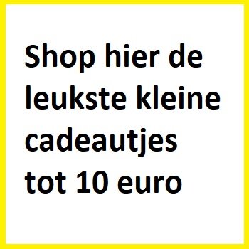 Leuke cadeautjes tot 10 euro