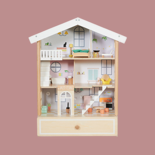 Houten Poppenhuizen & Accessoires