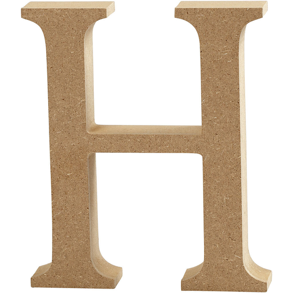 Houten Cijfers en Letters