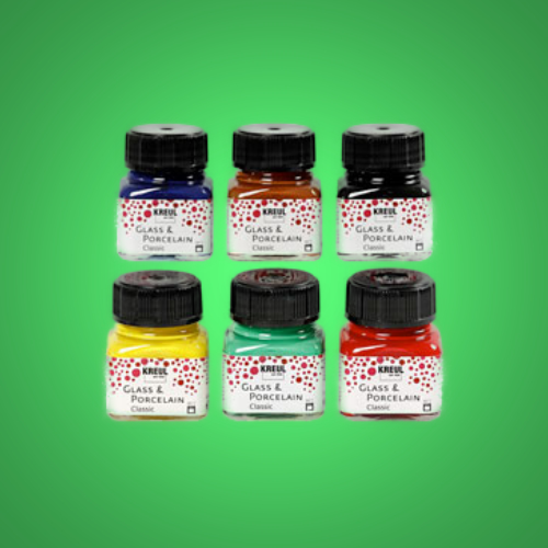 Porseleinverf en Keramiekverf