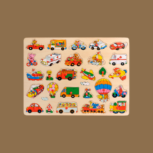 Puzzels van Hout