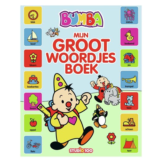 Bumba Groot Kartonboek Mijn Groot Woordjesboek