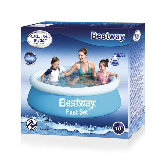 Bestway Zwembad Fast, 183x51cm