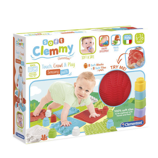 Clementoni Baby Clemmy - Zintuigtegels