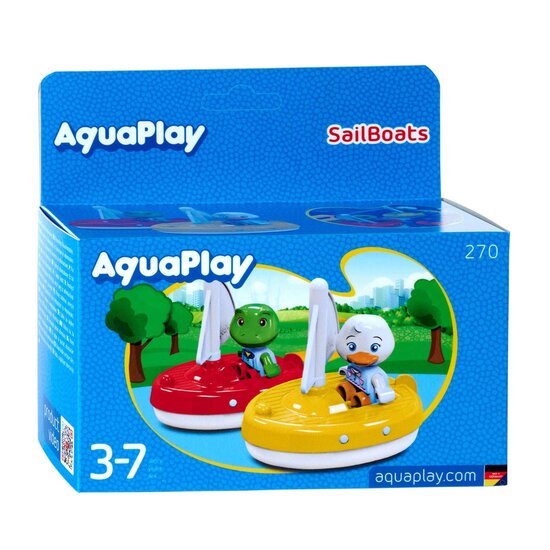 BIG AquaPlay 270 - Zeilbootjes &amp; Figuurtjes, 2st.