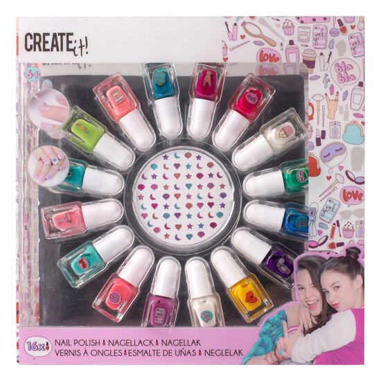 Create it! Beauty Nagellak Set, 16st.