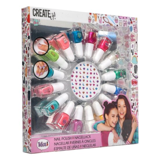 Create it! Beauty Nagellak Set, 16st.