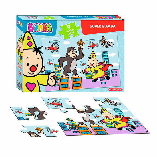 Bumba Puzzel Super Bumba, 9st.