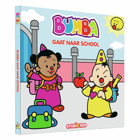 Bumba Kartonboek School - Het Speelgoedpaleis
