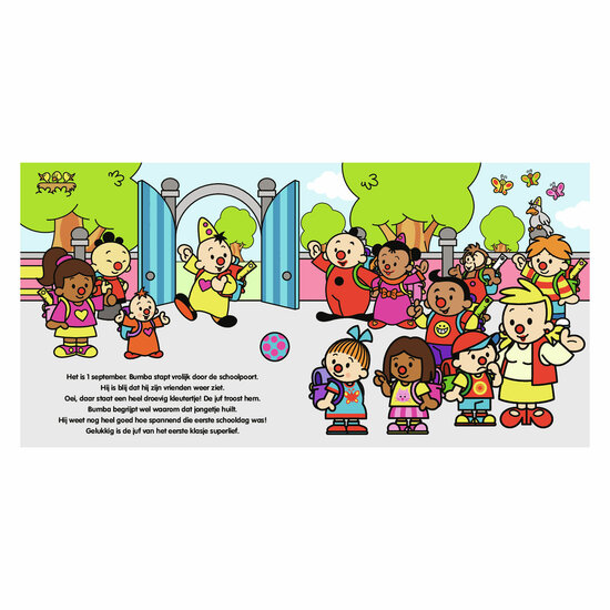 Bumba Kartonboek School - Het Speelgoedpaleis