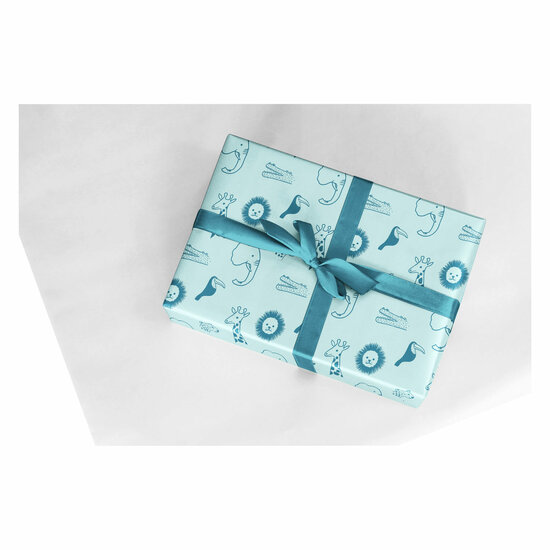 Inpakpapier Baby Wilde Dieren, 3 mtr.