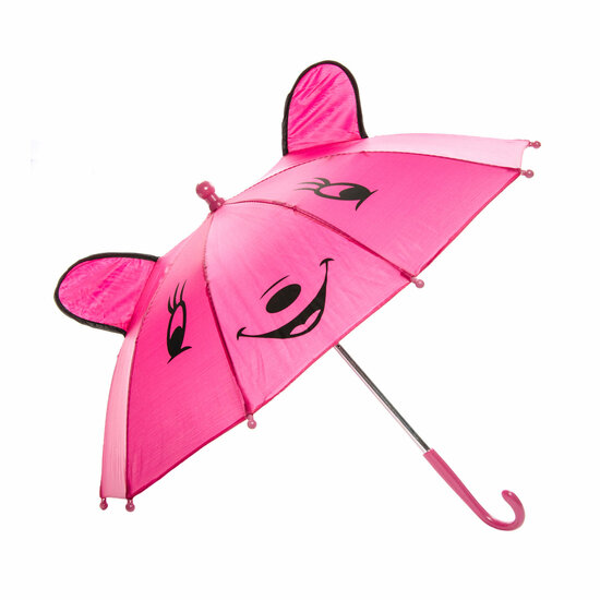 Vrolijke Dieren Paraplu - Roze, &Oslash; 50 cm
