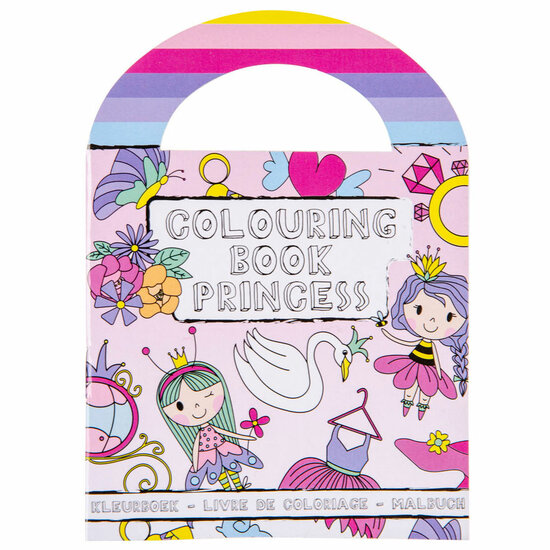 Kleurboekje met Stickers Prinses