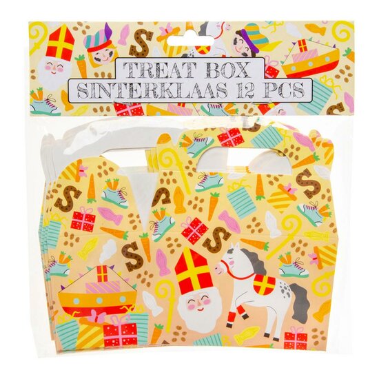 Uitdeelbox Sinterklaas - 12 stuks