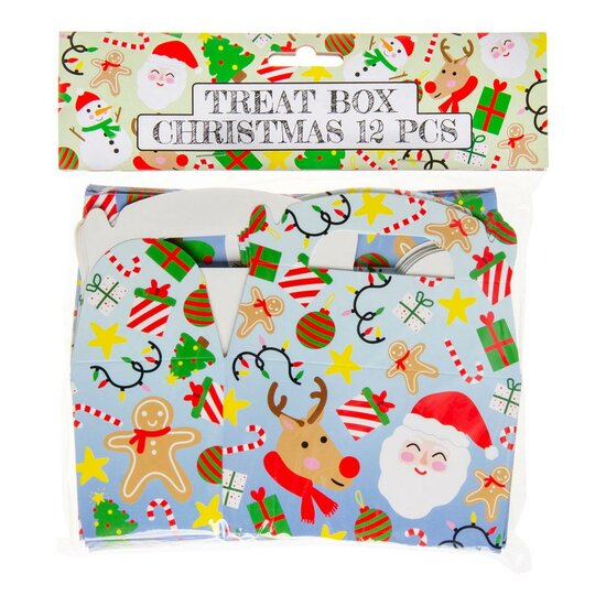 Uitdeelbox Kerst - 12 stuks