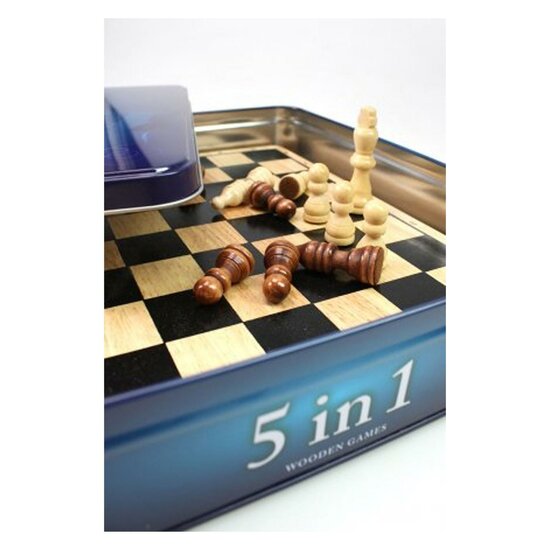 Houten Spellen, 5in1