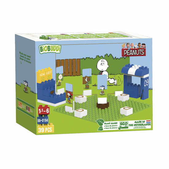 BiOBUDDi Snoopy -  Honkbal - 39dlg.