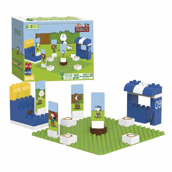 BiOBUDDi Snoopy -  Honkbal - 39dlg.