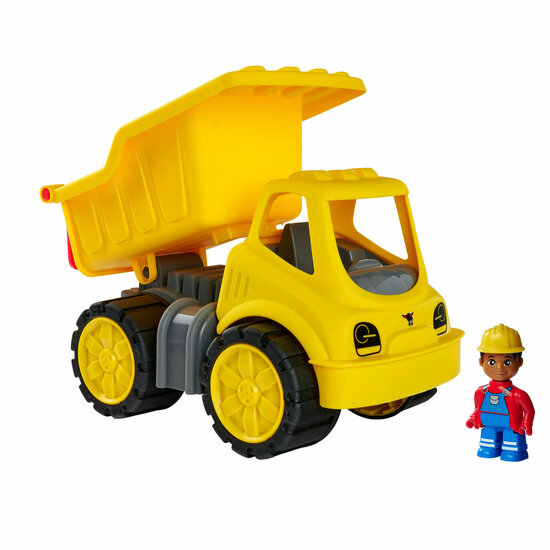 BIG Power Worker Midi Kiepwagen met Figuur