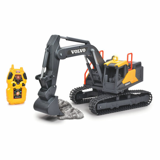 Dickie RC Volvo Mini Excavator Bestuurbare Graafmachine