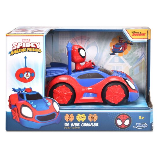 Jada RC Spidey Web Crawler Bestuurbare Auto