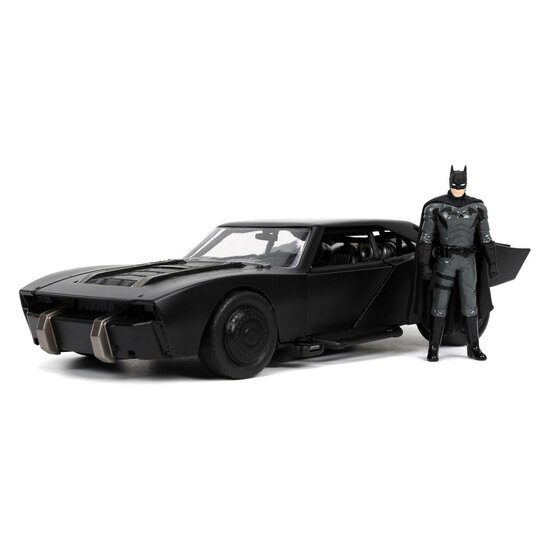 Jada Batman met Die-cast Batmobile Auto 1:24