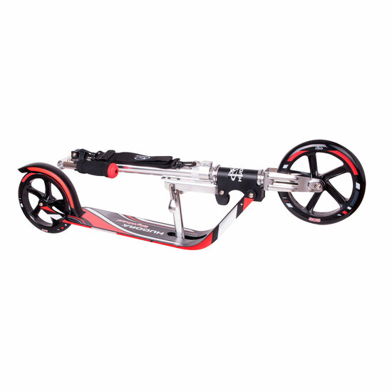 HUDORA BigWheel 205 Scooter Step - Zwart/Rood
