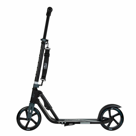 HUDORA BigWheel 205 Scooter Step - Zwart/Antraciet