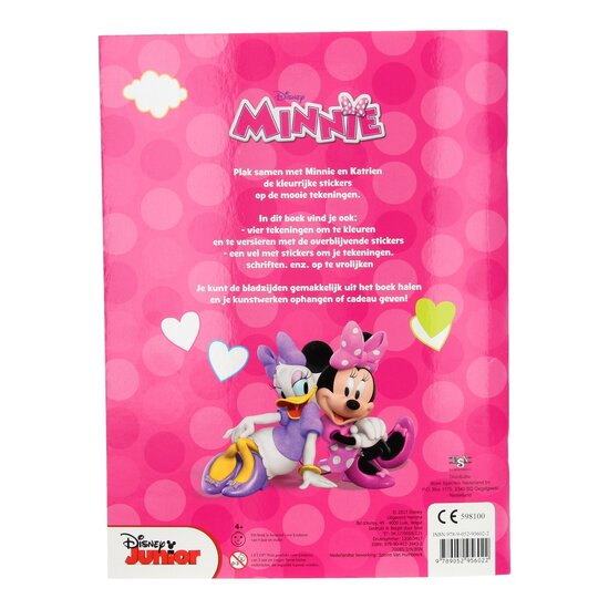 Minnie Mouse Sticker- en Kleurboek