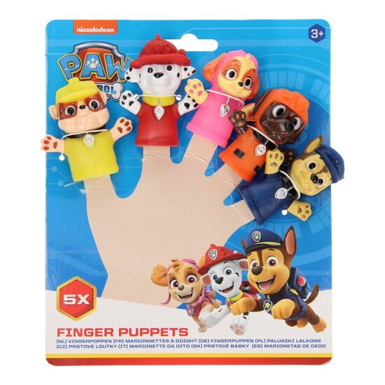 Vingerpopjes PAW Patrol, 5st.