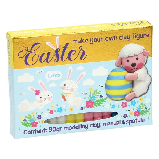 Kleisetje Pasen - 90gr. Klei