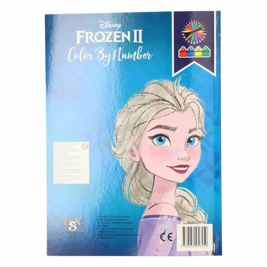 Kleuren op Nummer - Frozen