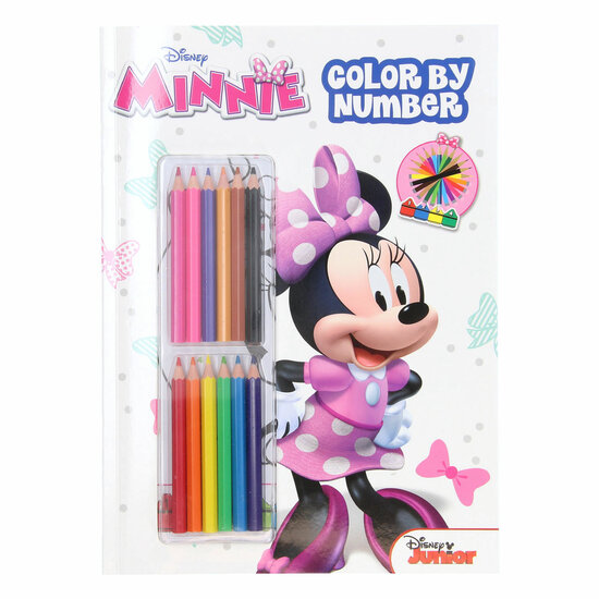 Kleuren op Nummer - Minnie Mouse