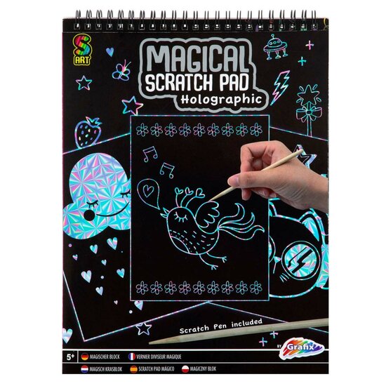 Magisch Scratch Blok A4