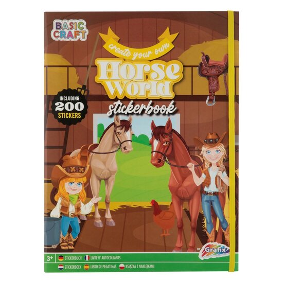 Stickerboek Magische Paarden, 200 stickers