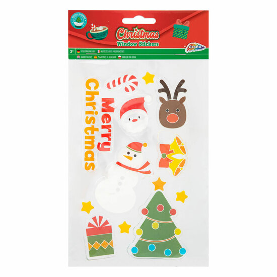 Kerst Raamstickers