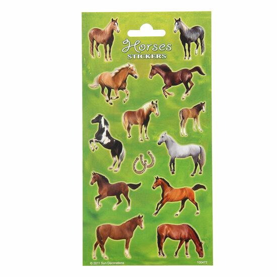 Stickervel Paarden