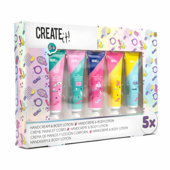 Create it! Poptastic Handcreme &amp; Bodylotion 5-Pack