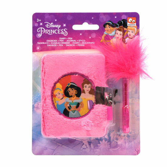 Disney Princess Dagboek Pluche met Pen