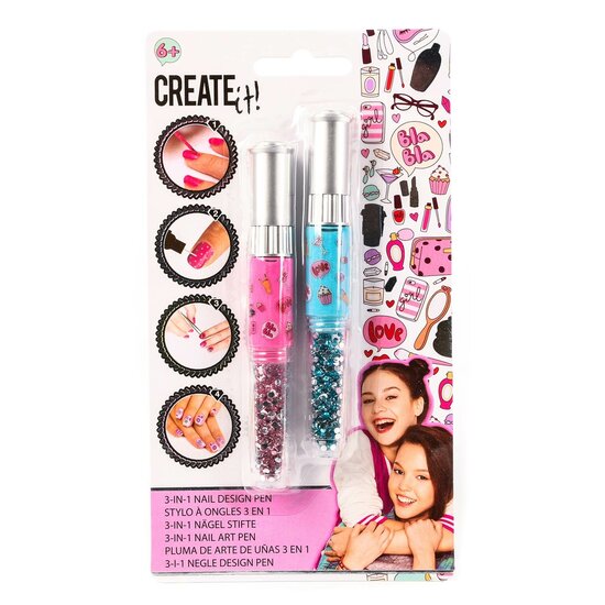 Create it! Beauty Nagellak 3in1 Pennen, 2st.