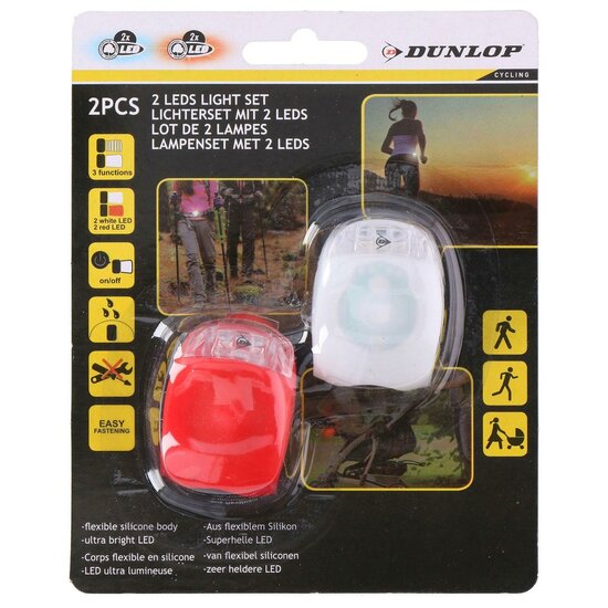 Fietslampenset LED, 2st.