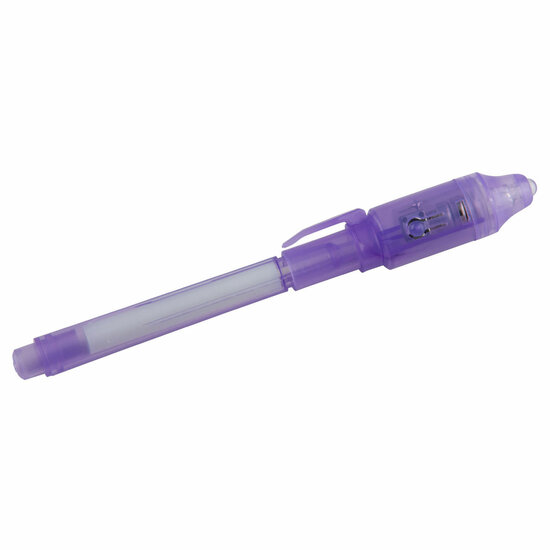 Pen Geheimschrift met UV-licht