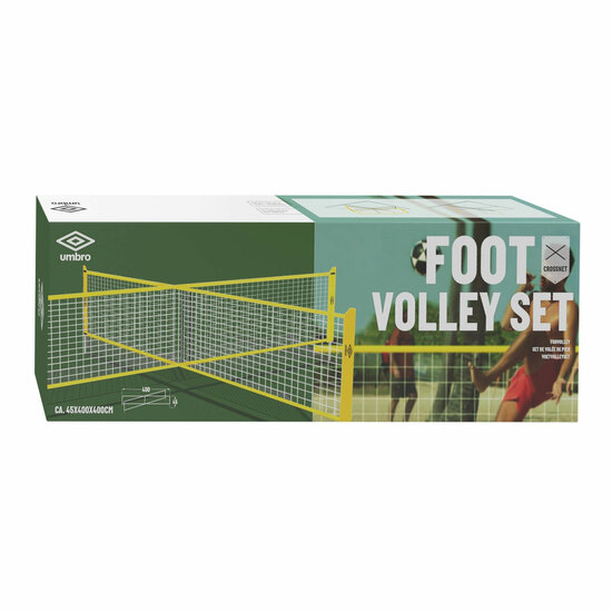 Umbro Foot Volley Voetbal Set, 19dlg.