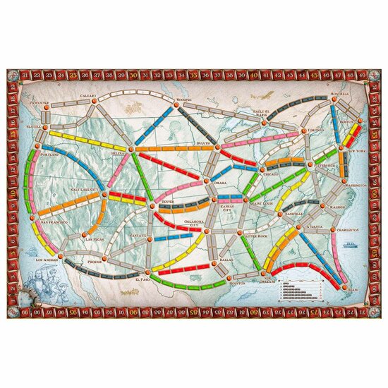 Ticket to Ride USA  Bordspel