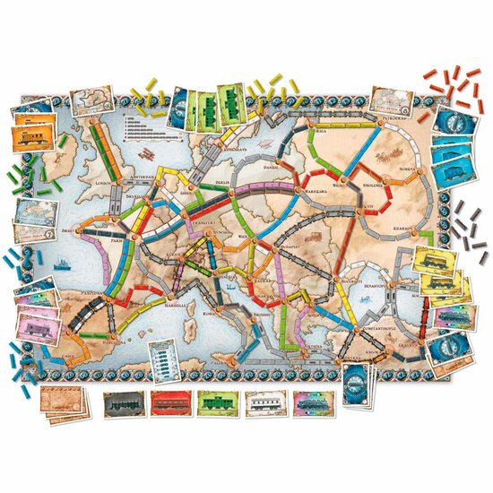 Ticket to Ride Europe Bordspel