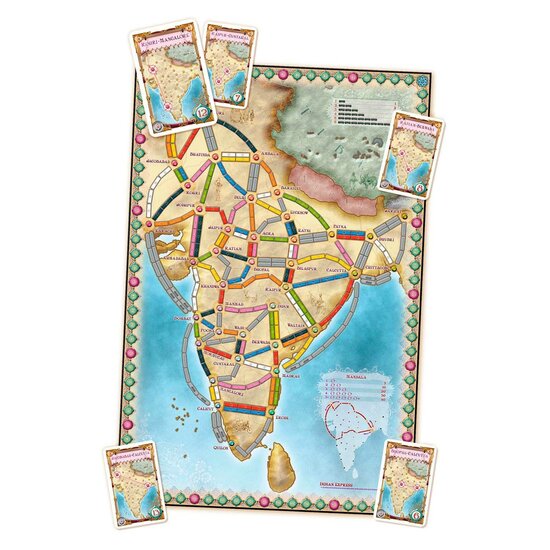 Ticket to Ride India Bordspel