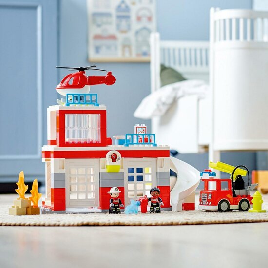 basketbal Ter ere van Broers en zussen Lego Duplo 10970 Brandweerkazerne & Helikopter - Het Speelgoedpaleis basketbal Ter ere van Broers en zussen Lego Duplo 10970 Brandweerkazerne & Helikopter - Het Speelgoedpaleis
