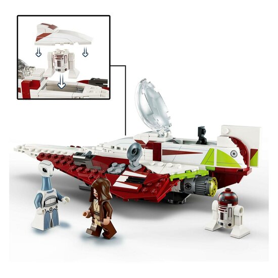 LEGO Star Wars 75333 De Jedi Starfighter Obi-Wan Kenobi