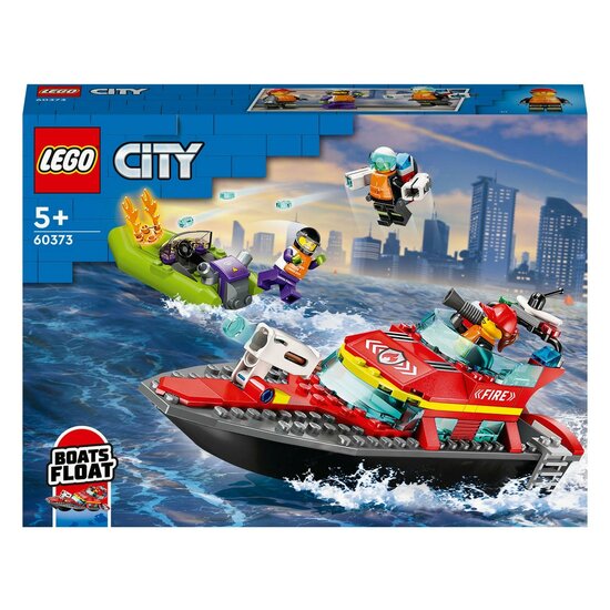 LEGO City 60373 Reddingsboot Brand