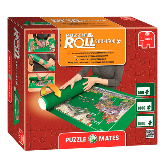 Jumbo Puzzel Mates Puzzel &amp; Rolmat 500 - 1500st.